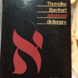 Thorndike Barnhart Advanced Dictionary
